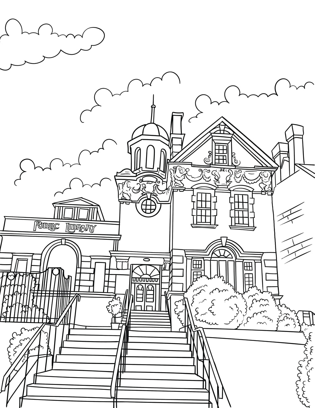 Lewisham Colouring Book (A4)