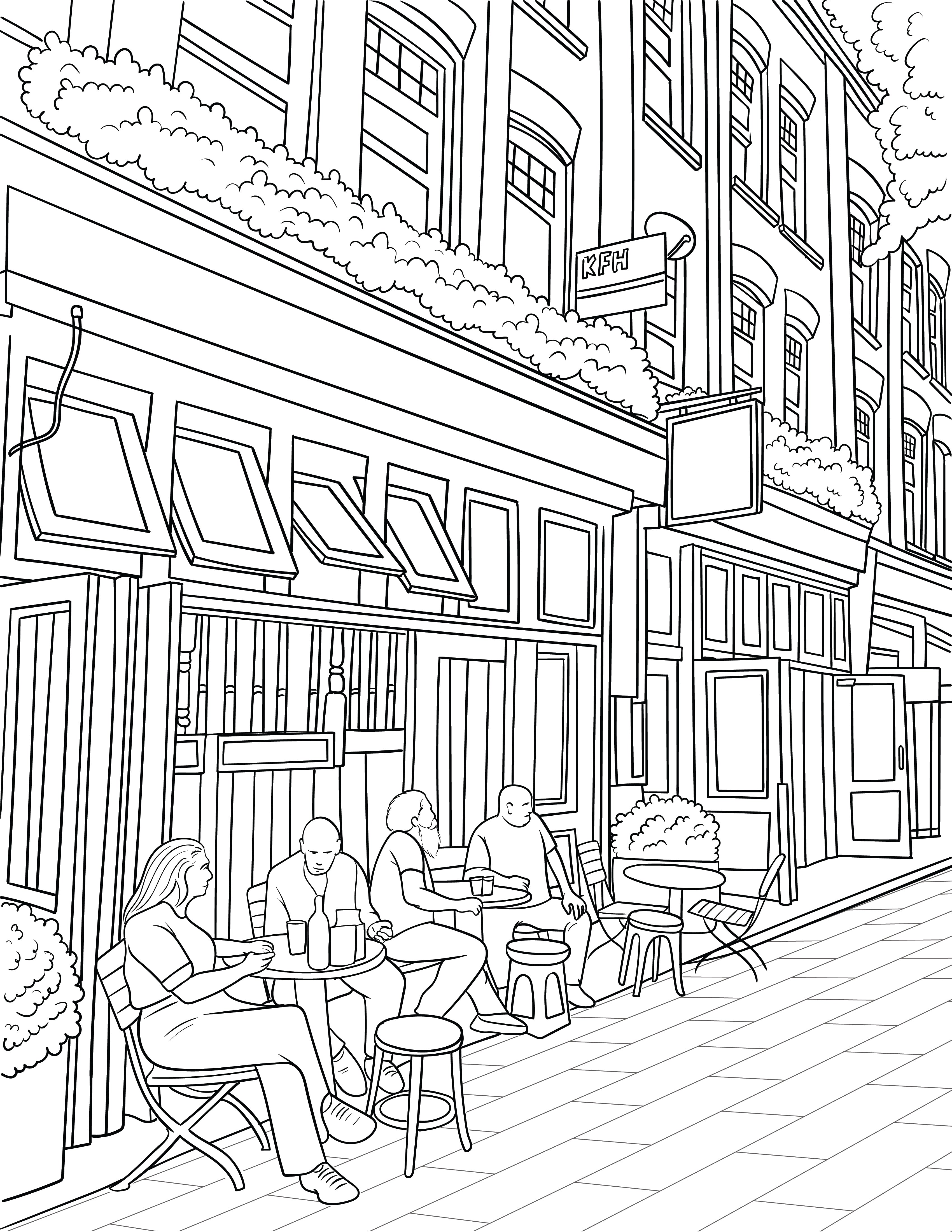 Clapham Colouring Book (A4)