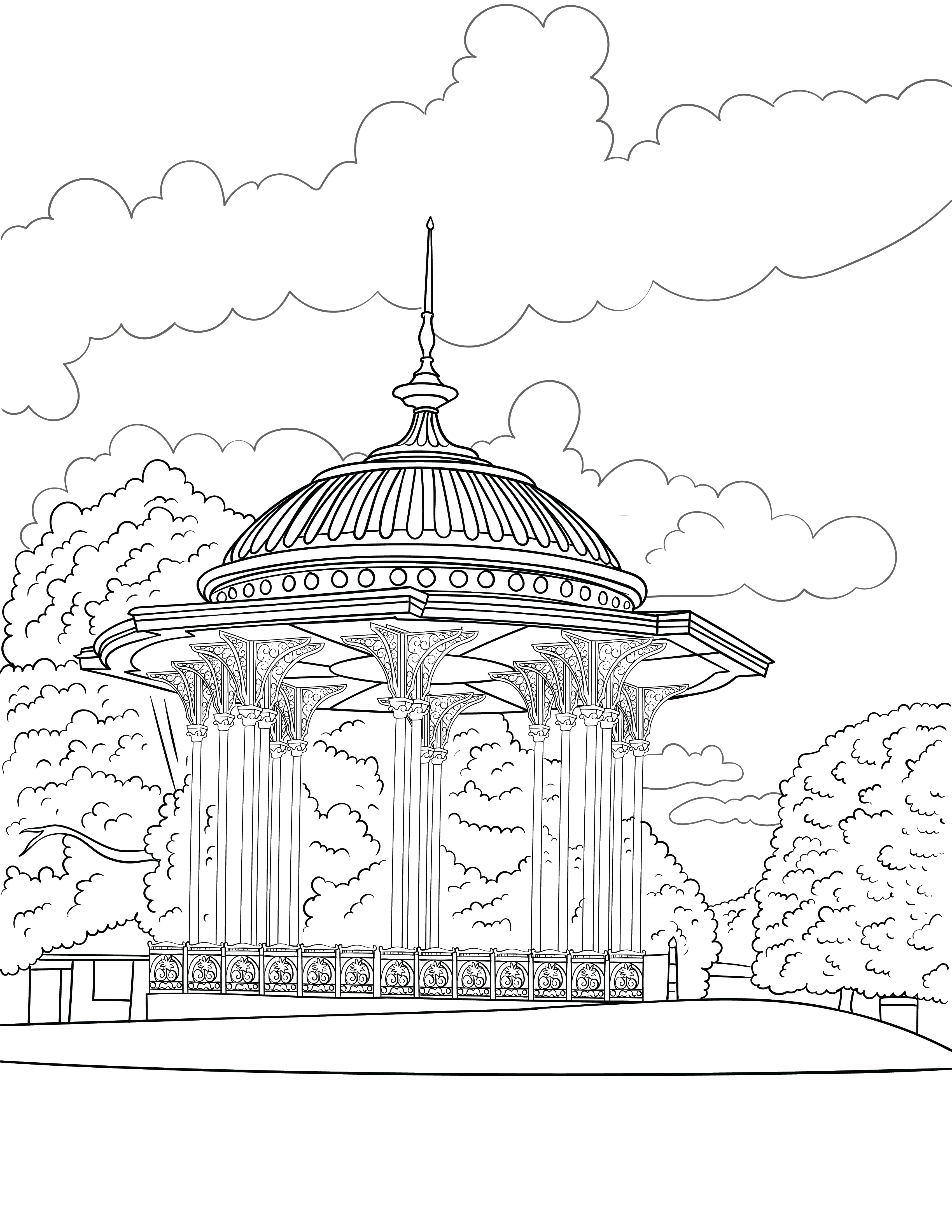 Clapham Colouring Book (A4)