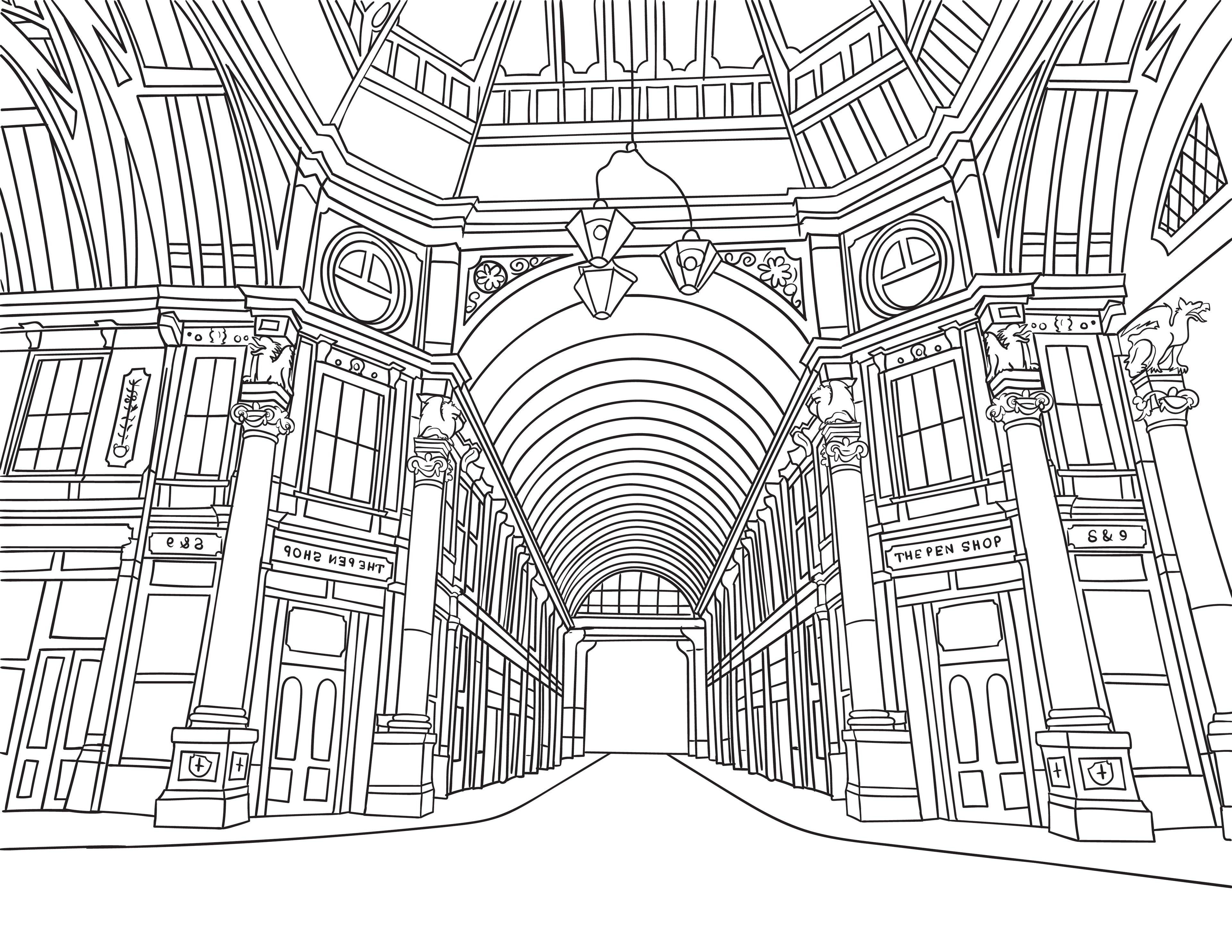 City of London Colouring Book (A4)