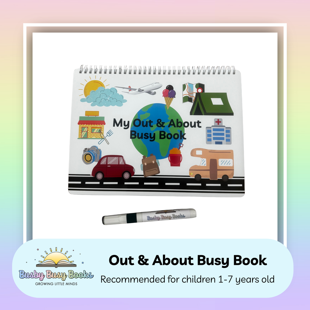 Out & About Busy Book (Age 1-8 years)