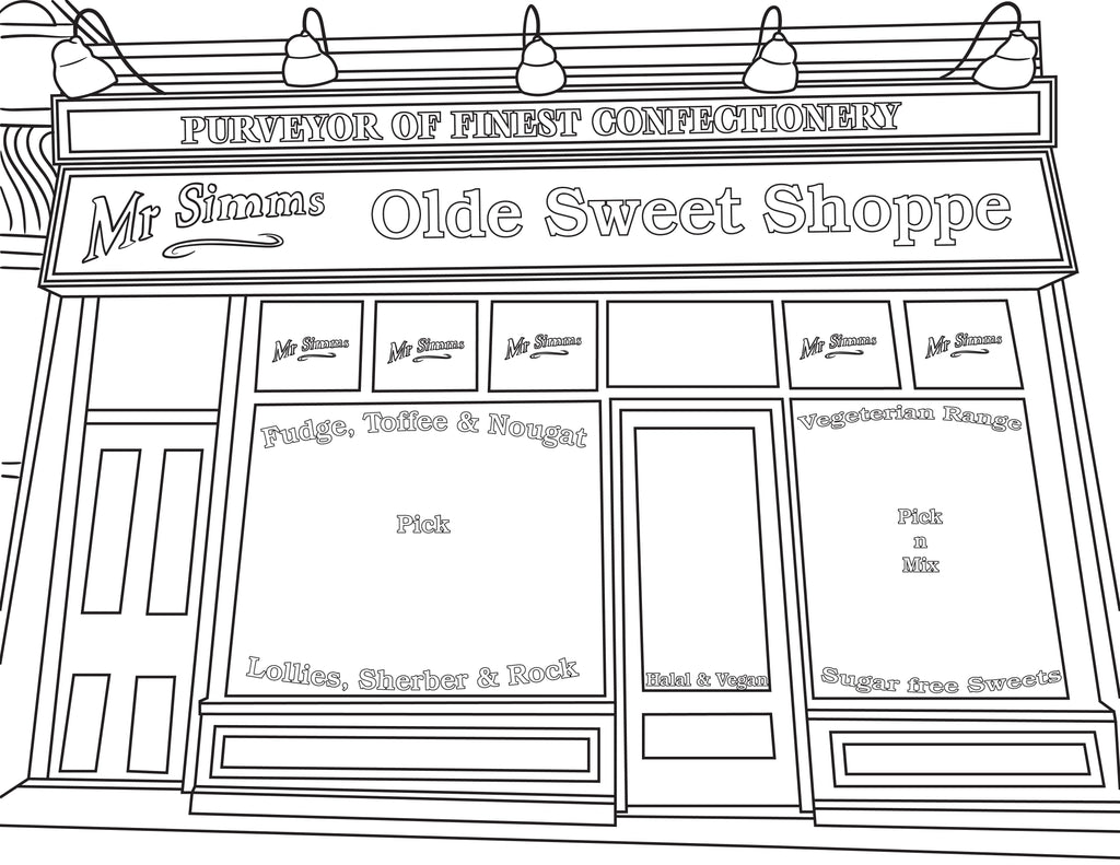 East Dulwich Colouring Book (A4)