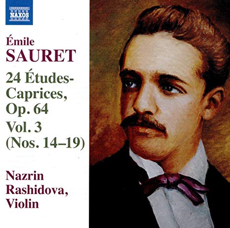 Emile Sauret - Émile Sauret: 24 Études Caprices Op. 64 - New CD