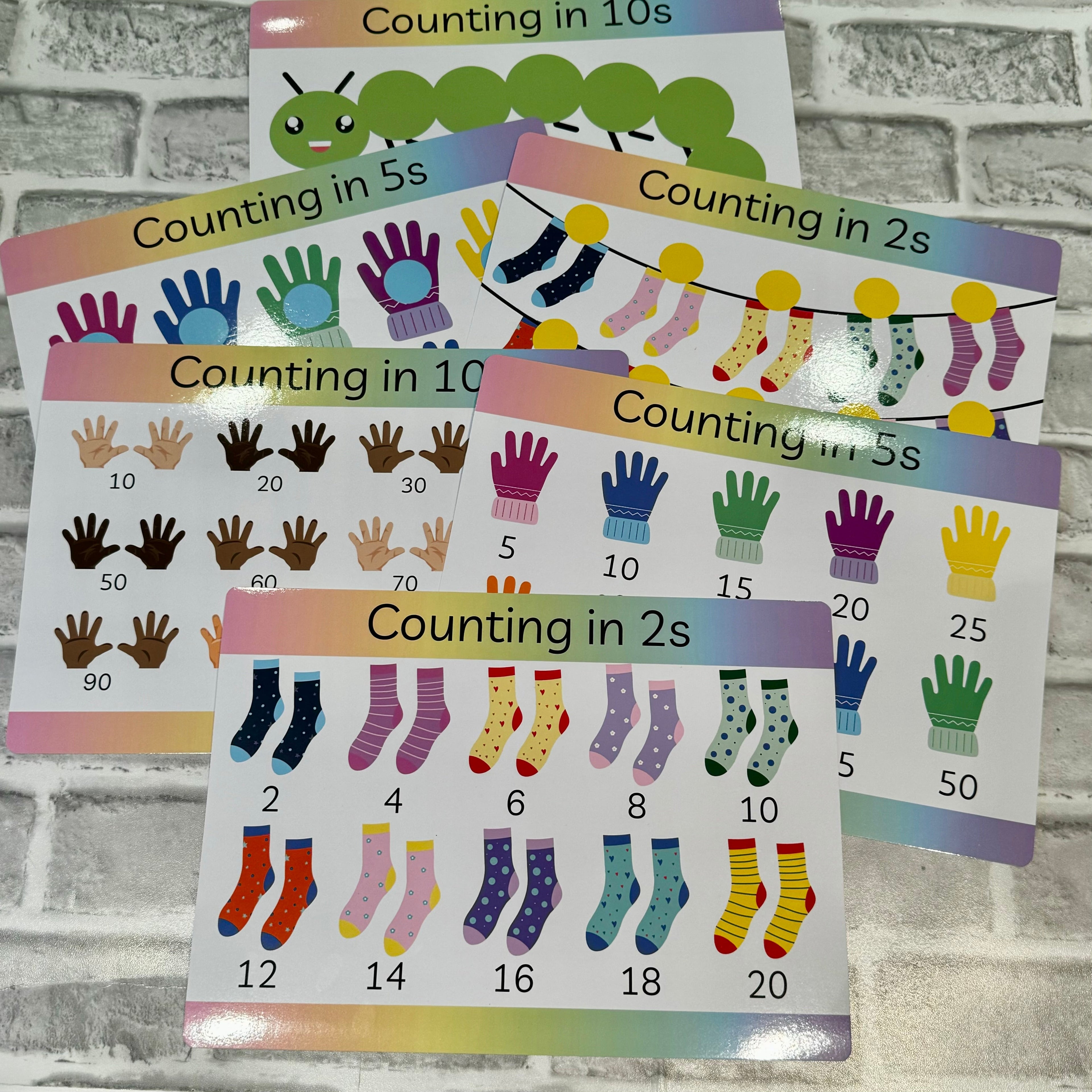 Counting in 2s, 5s and 10s