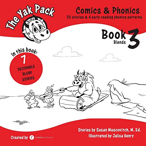 Resources - Yak Pack  Comics & Phonics  Book 3  Learn to read decodabl