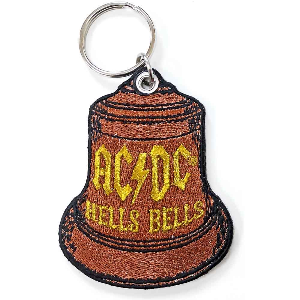 AC/DC - Keychain: Hells Bells (Double Sided Patch) - keyrings