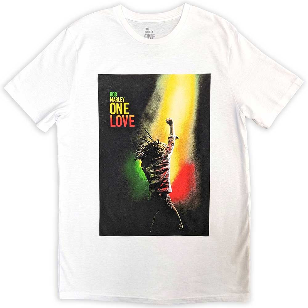 Bob Marley - tshirt - Unisex - T-Shirts - X-Large - Short Sleeves - On