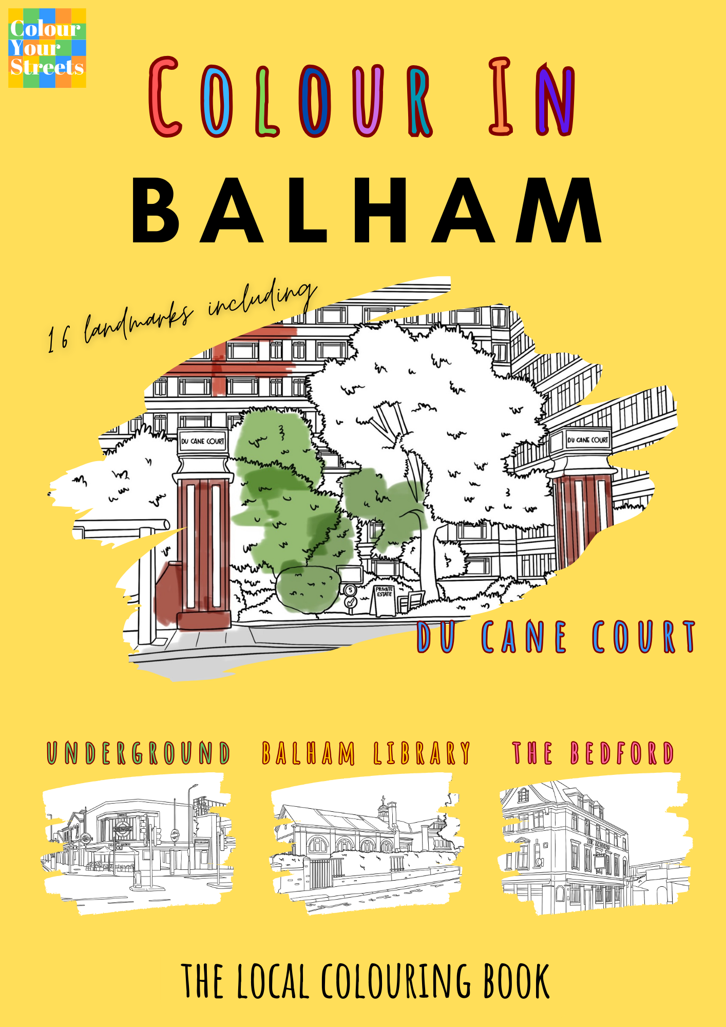 Balham Colouring Book (A4)