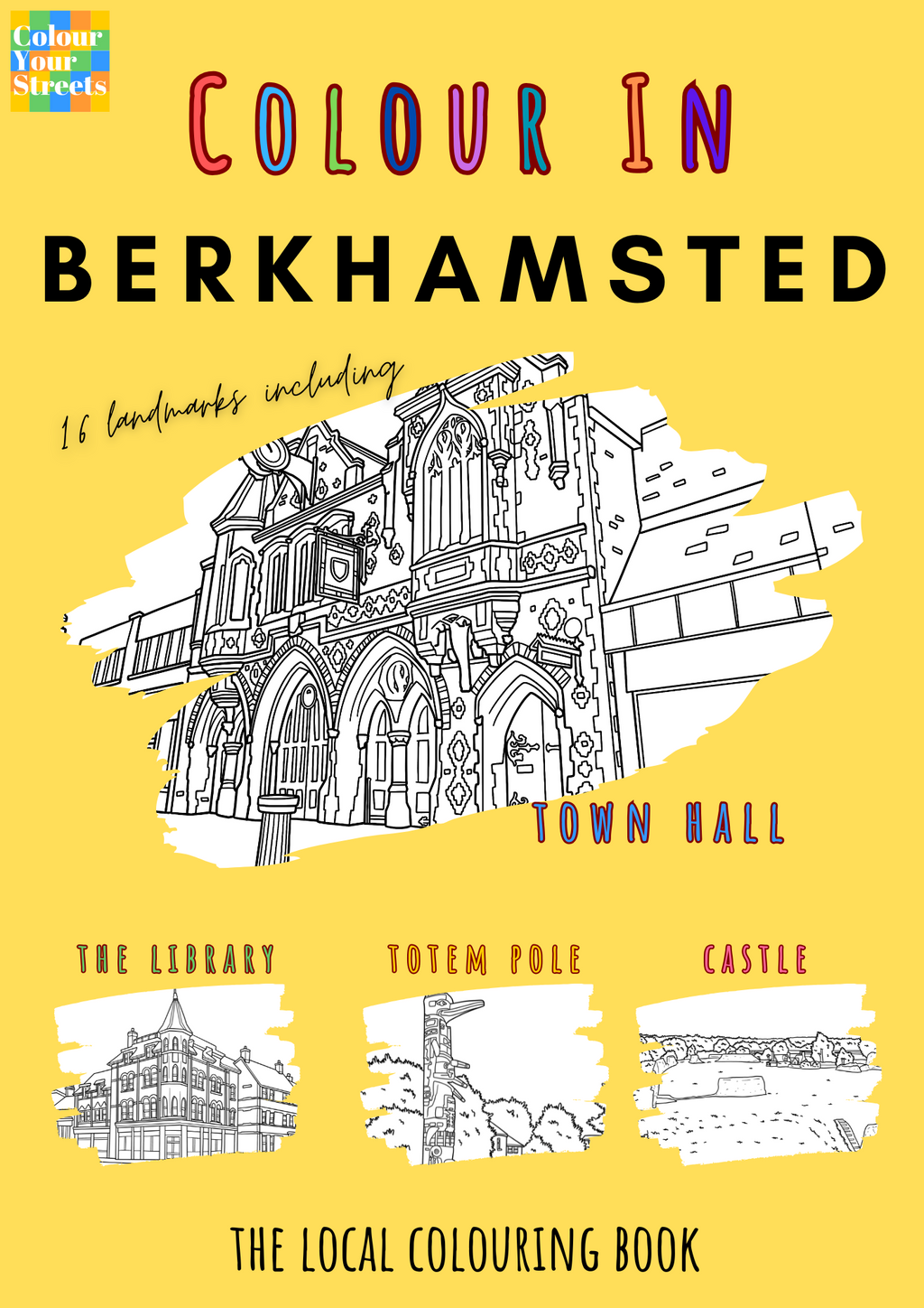 Berkhamsted Colouring Book (A4)