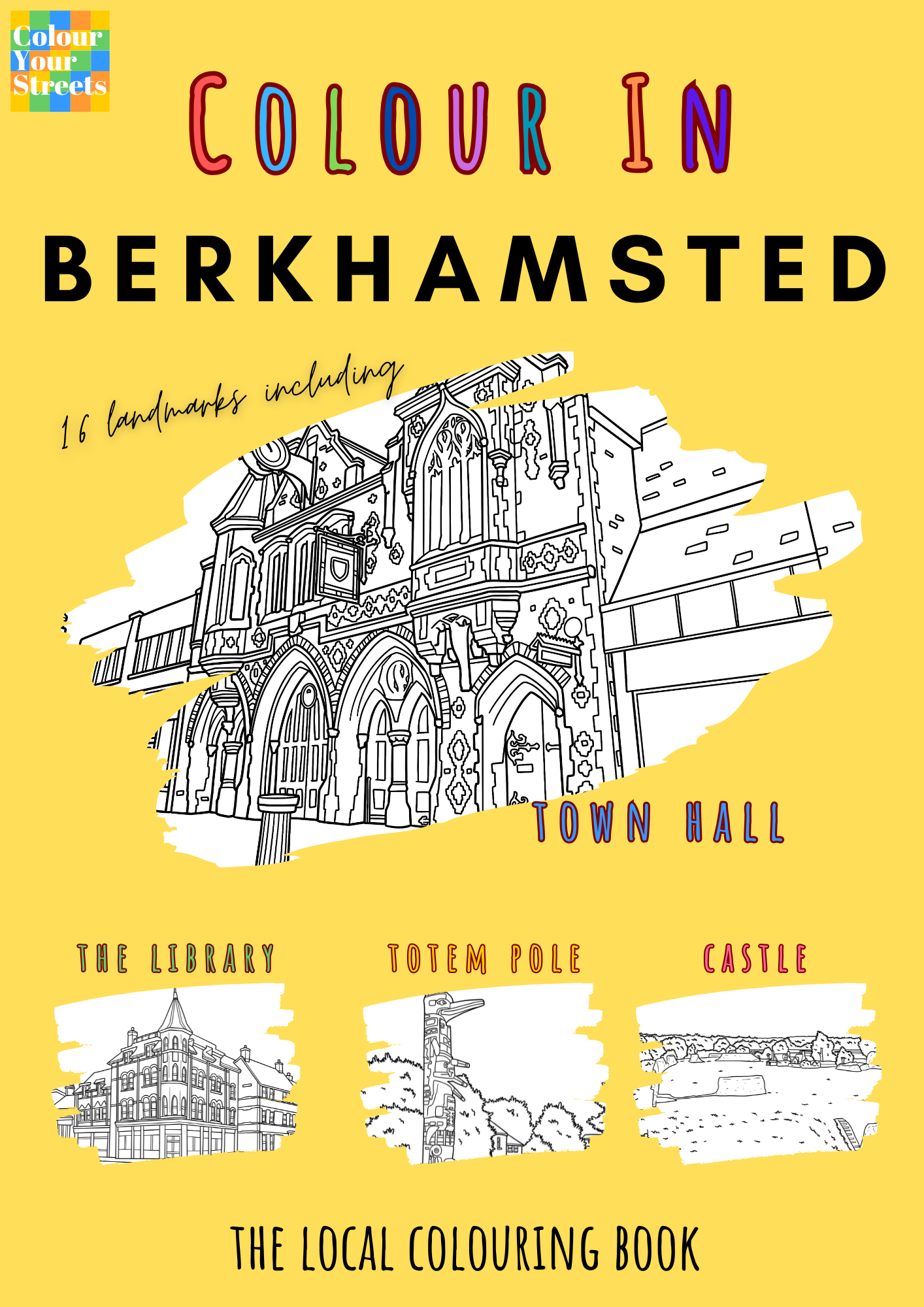 Berkhamsted Colouring Book (A4)