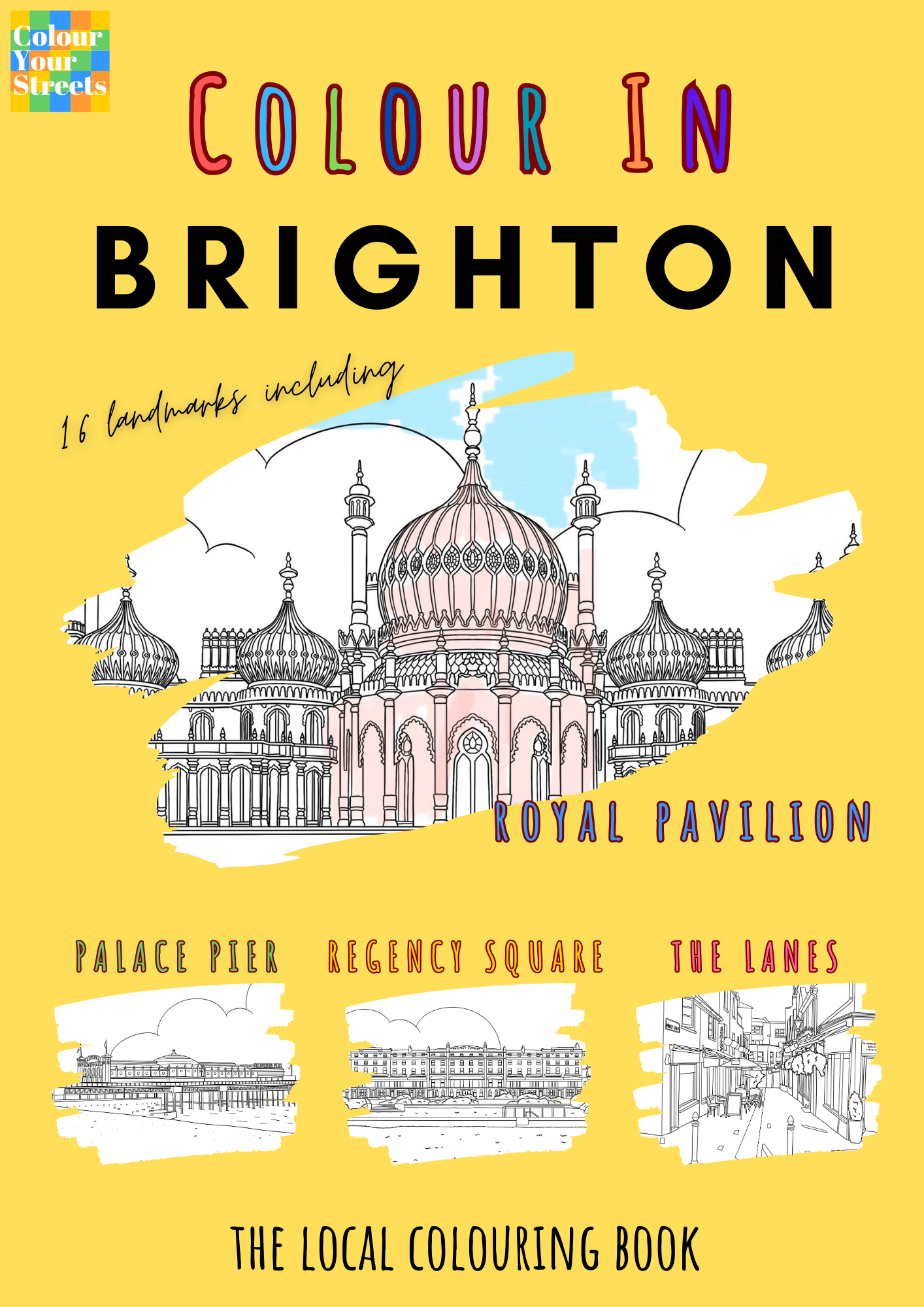 Brighton Colouring Book (A4)