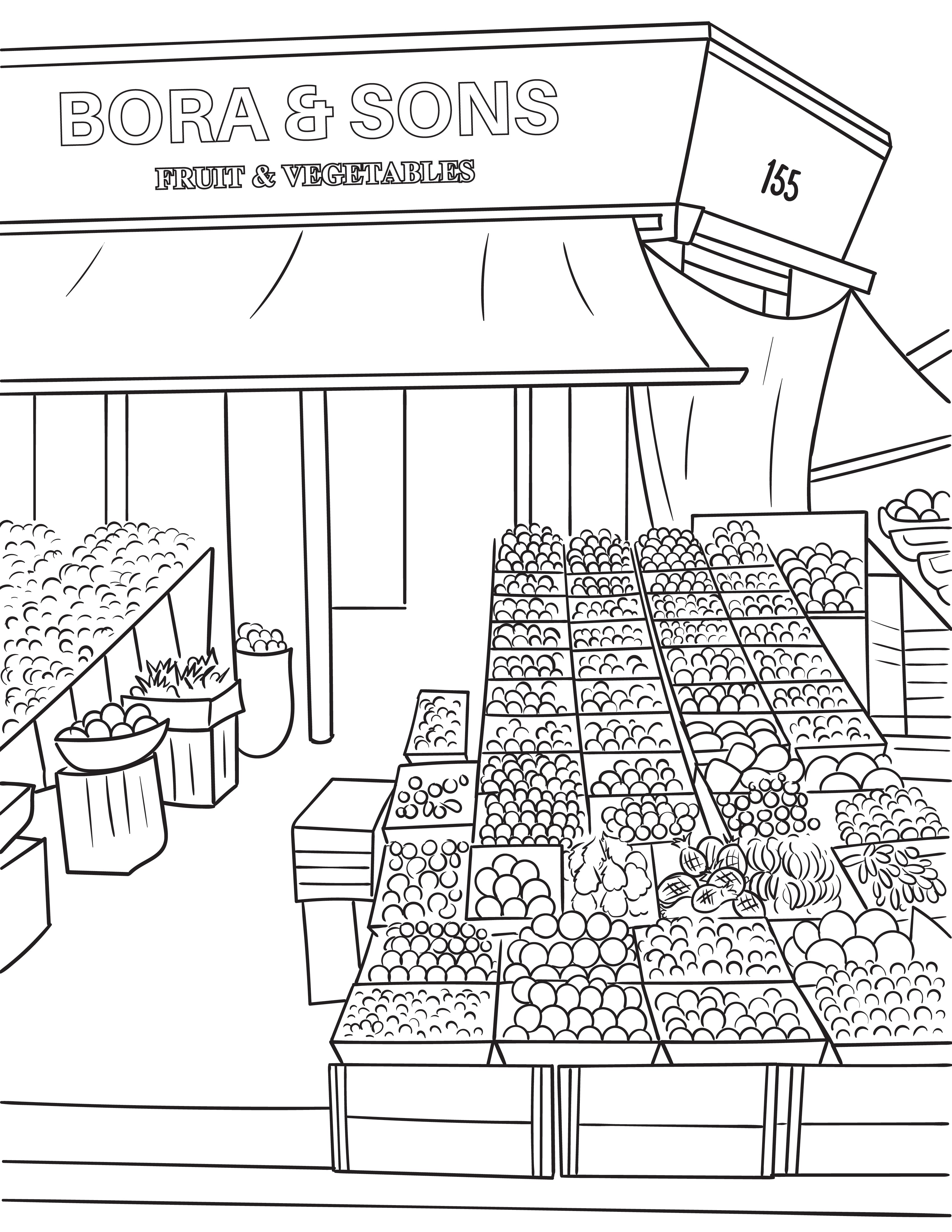 East Dulwich Colouring Book (A4)