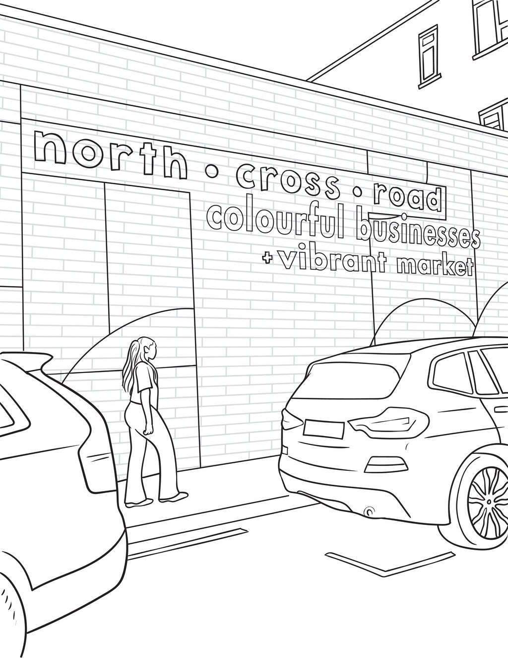 East Dulwich Colouring Book (A4)