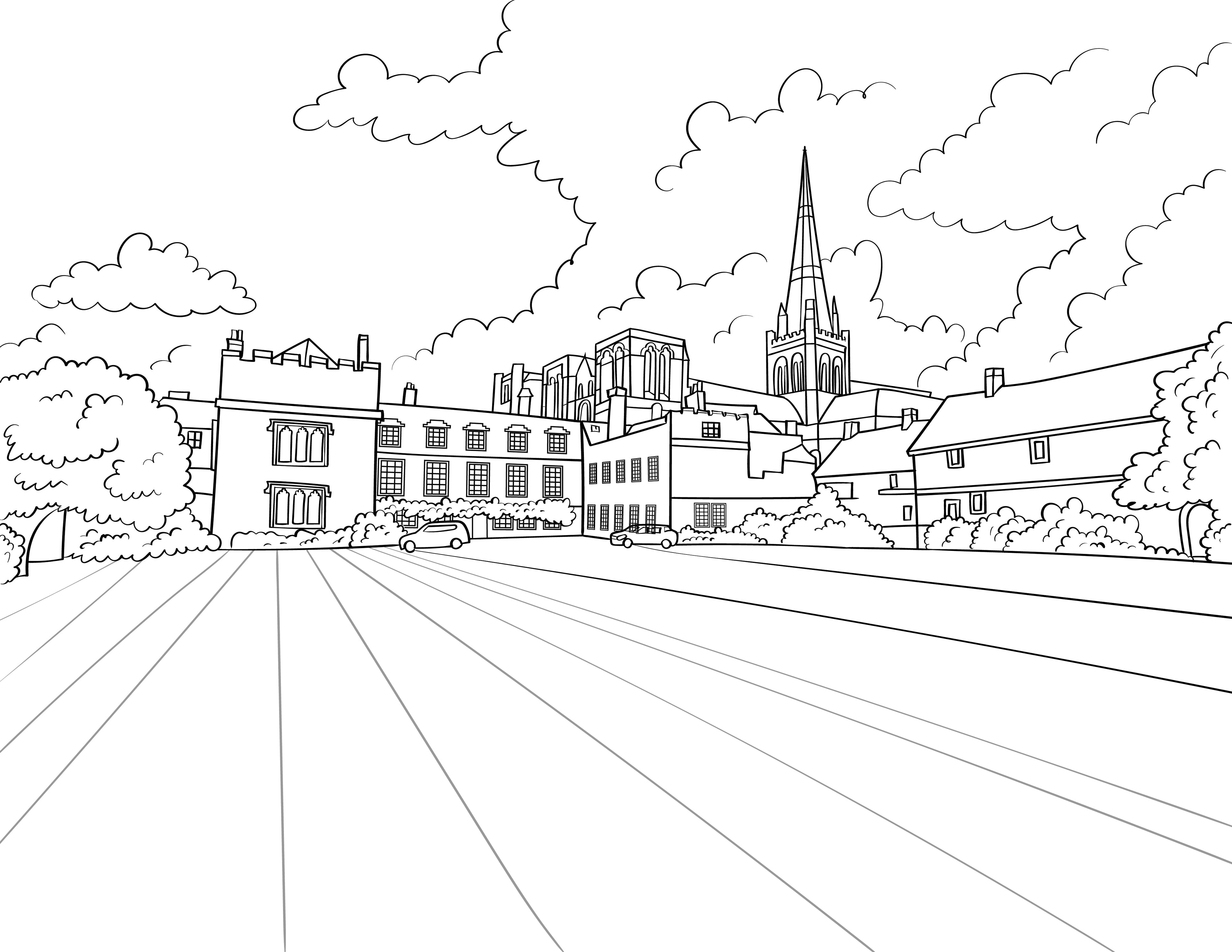 Chichester Colouring Book (A4)