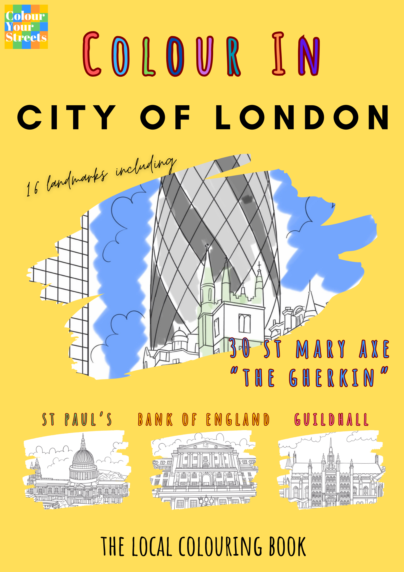 City of London Colouring Book (A4)