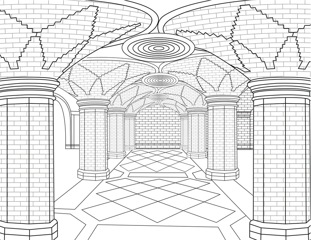 Crystal Palace Colouring Book (A4)