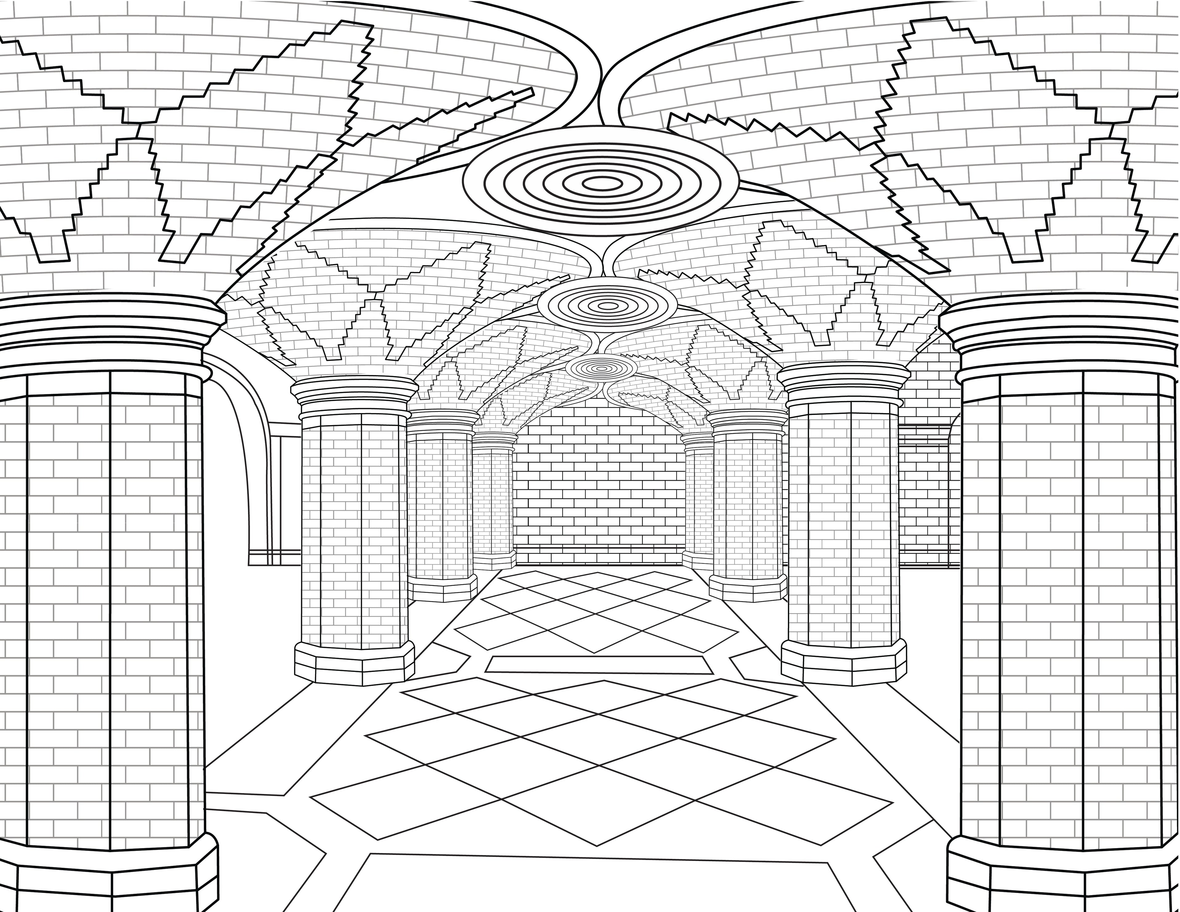 Crystal Palace Colouring Book (A4)