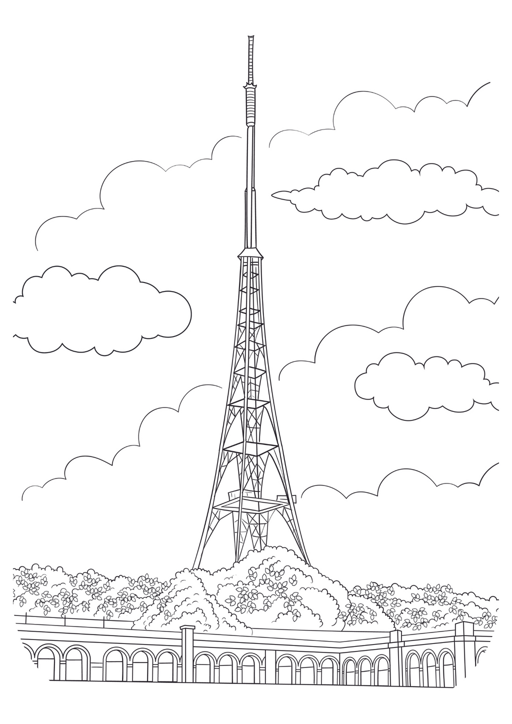 Crystal Palace Colouring Book (A4)