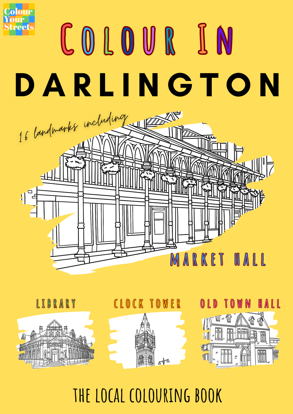 Darlington Colouring Book (A4)