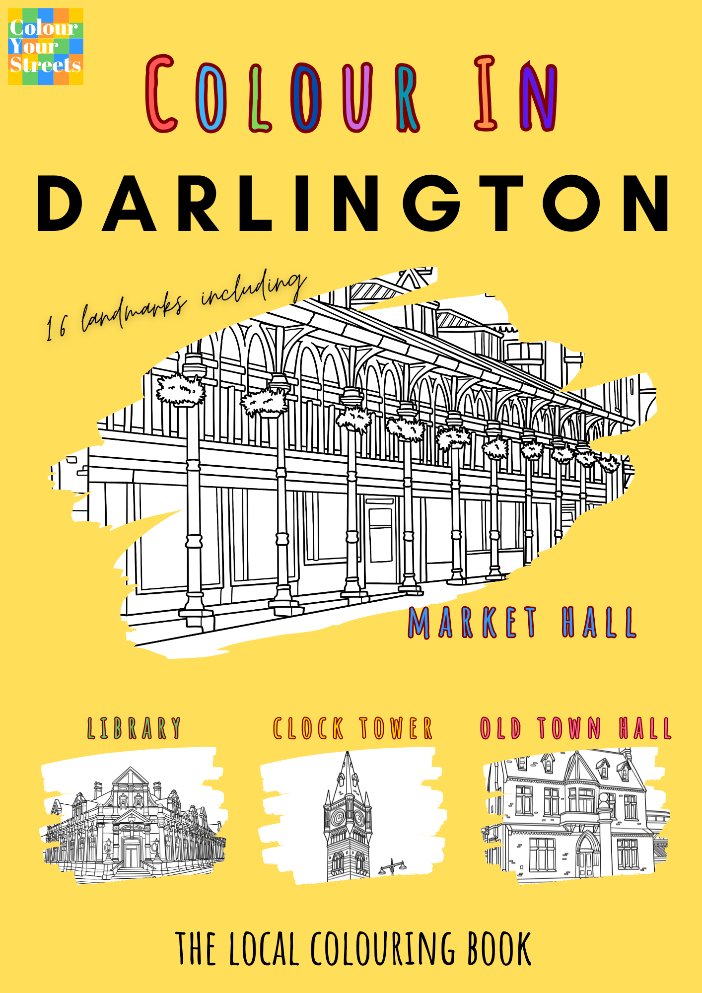 Darlington Colouring Book (A4)