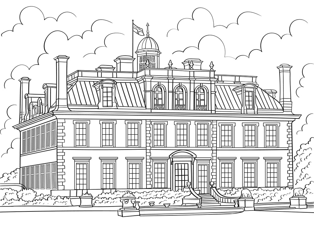 Dorset Colouring Book (A4)