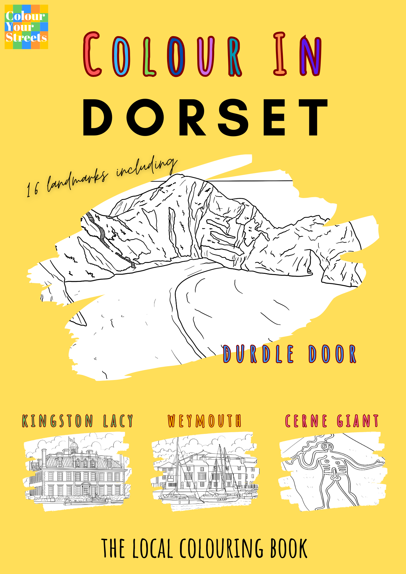 Dorset Colouring Book (A4)