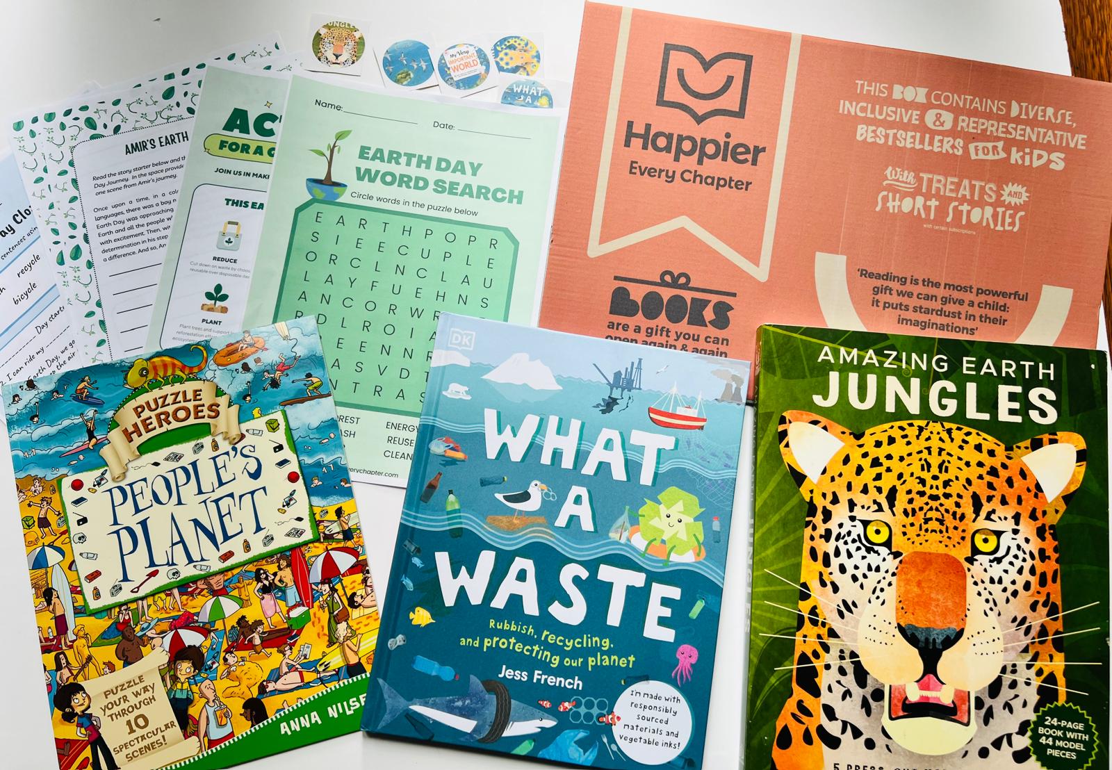 Little Literates Book Box Gift for Kids 4 - 7 years old | Christmas Gifts | Birthday Gifts | Hug in a Box for Children | Bookworm Gifts