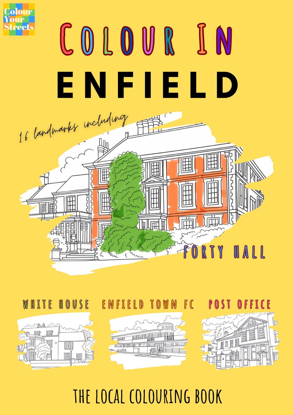 Enfield Colouring Book (A4)