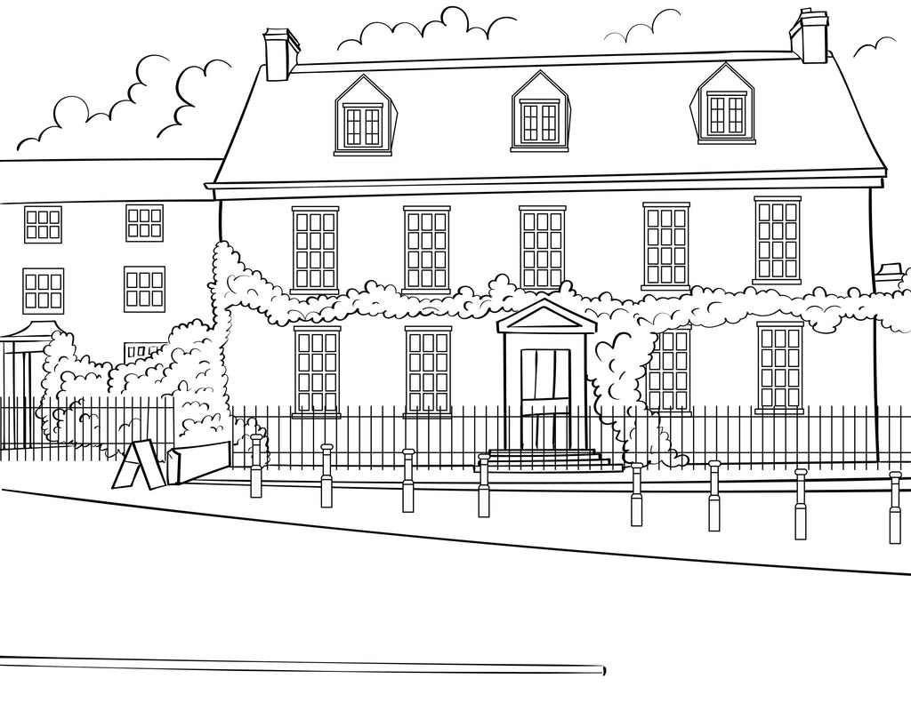 Hay-on-Wye Colouring Book (A4)