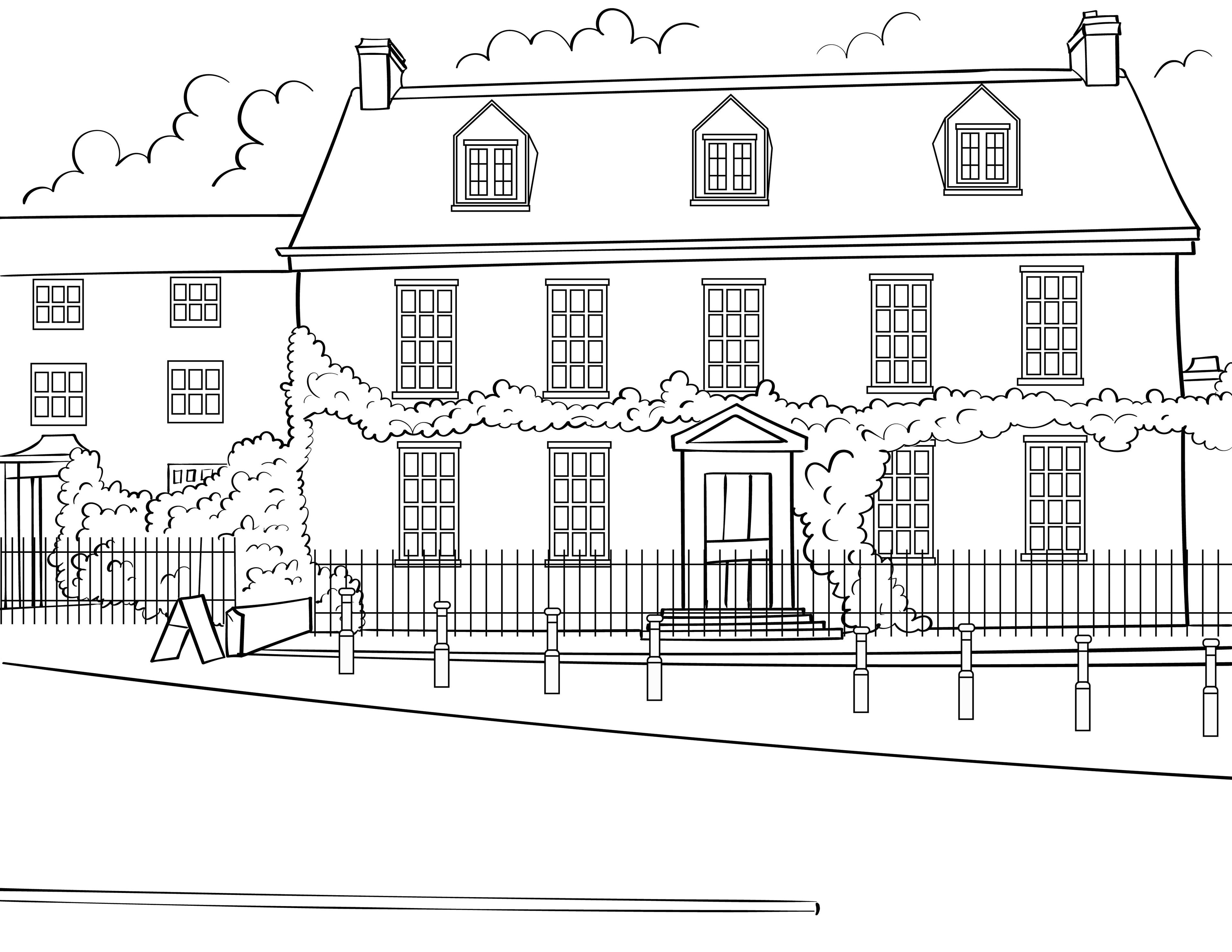 Hay-on-Wye Colouring Book (A4)