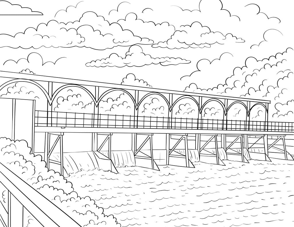 Henley On Thames Colouring Book (A4)