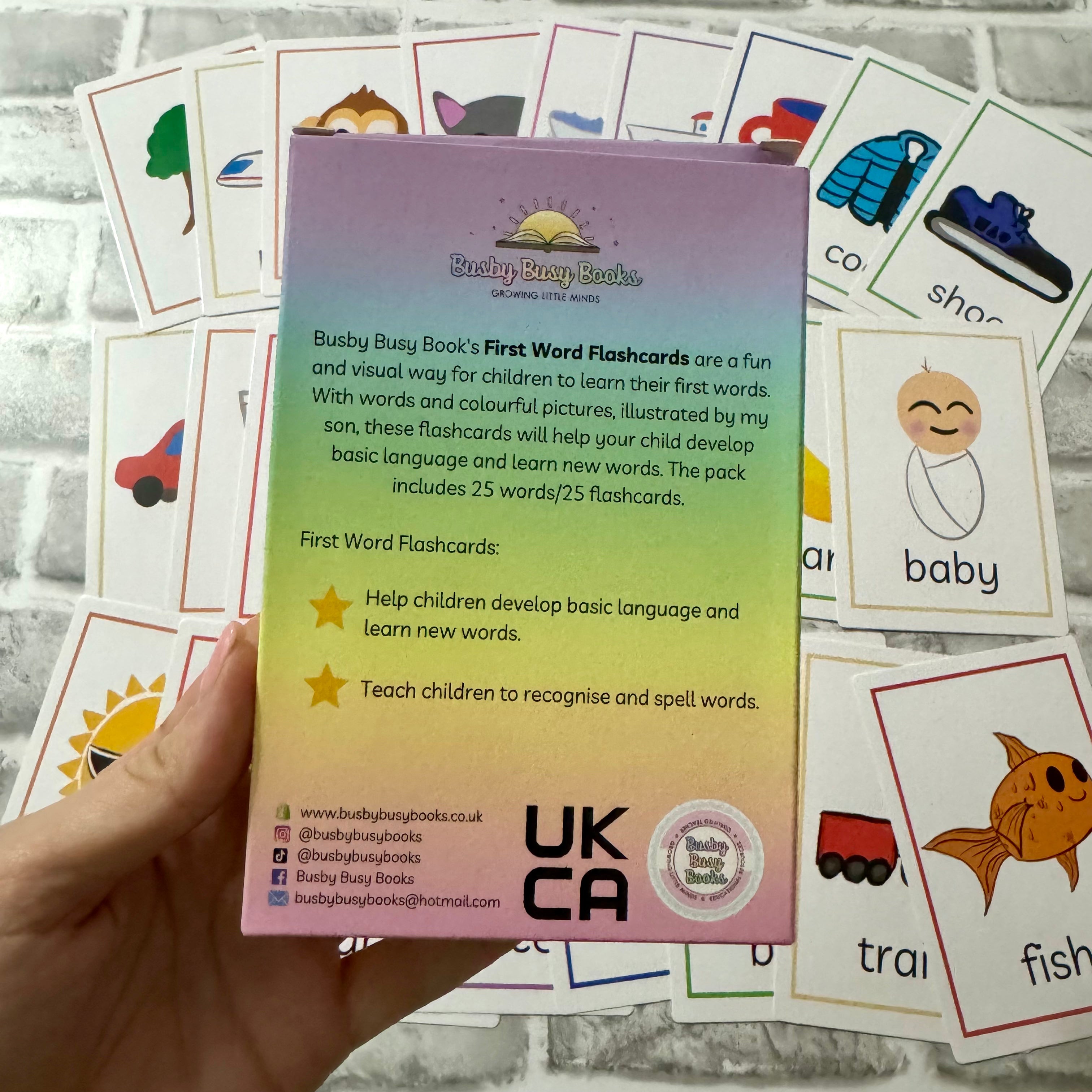 Flashcards - First Words