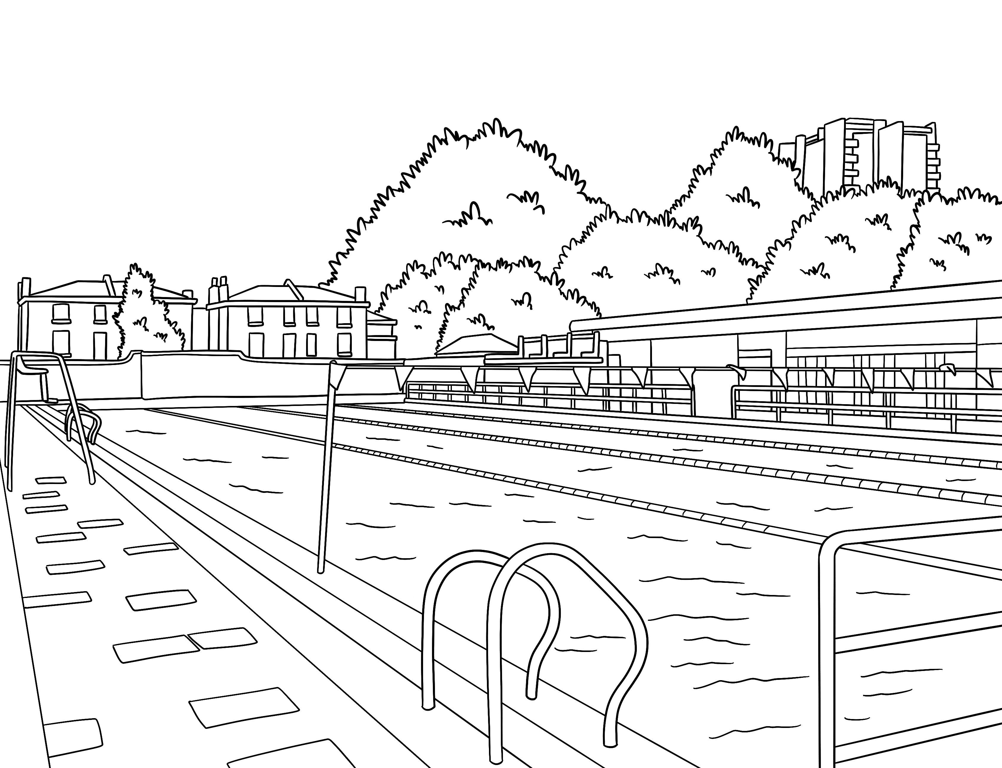 Hackney Colouring Book (A4)