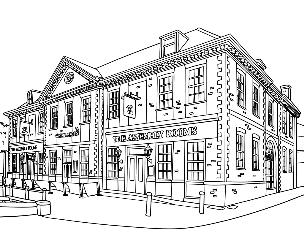 Epsom Colouring Book (A4)