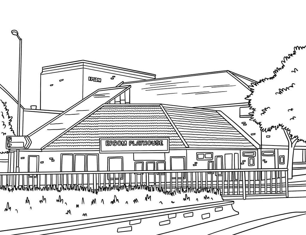 Epsom Colouring Book (A4)