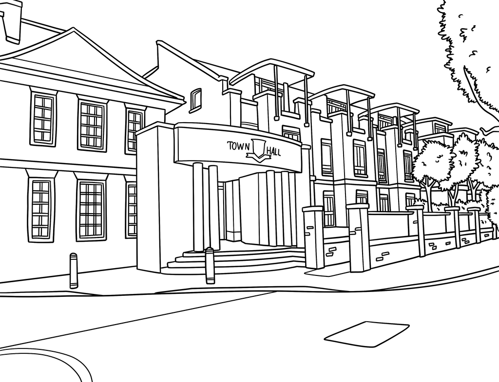 Epsom Colouring Book (A4)