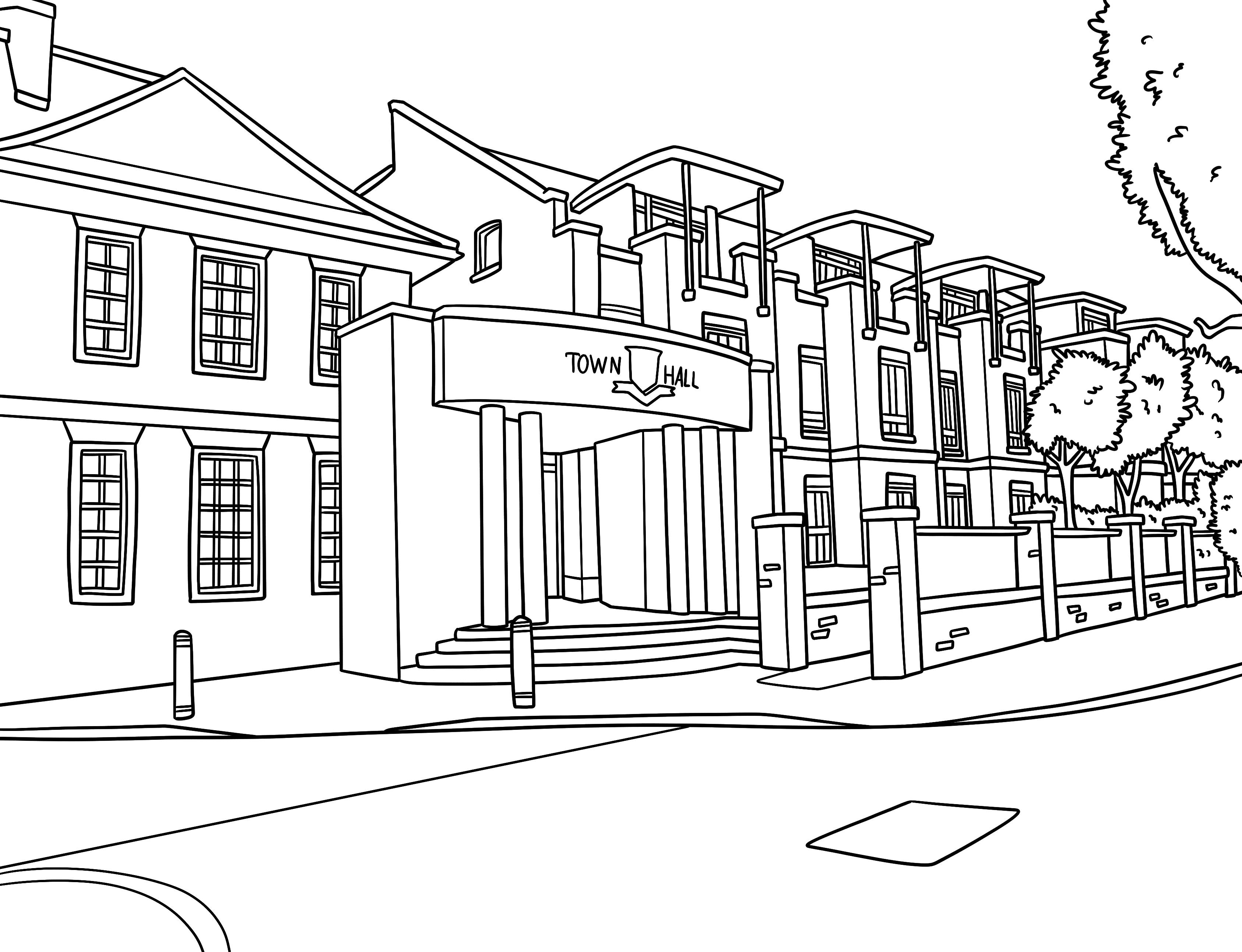 Epsom Colouring Book (A4)