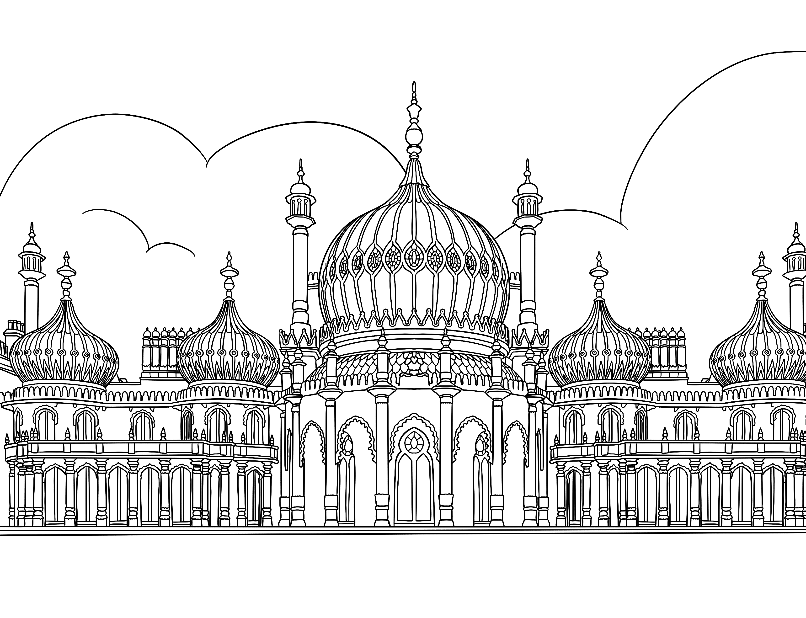 Brighton Colouring Book (A4)