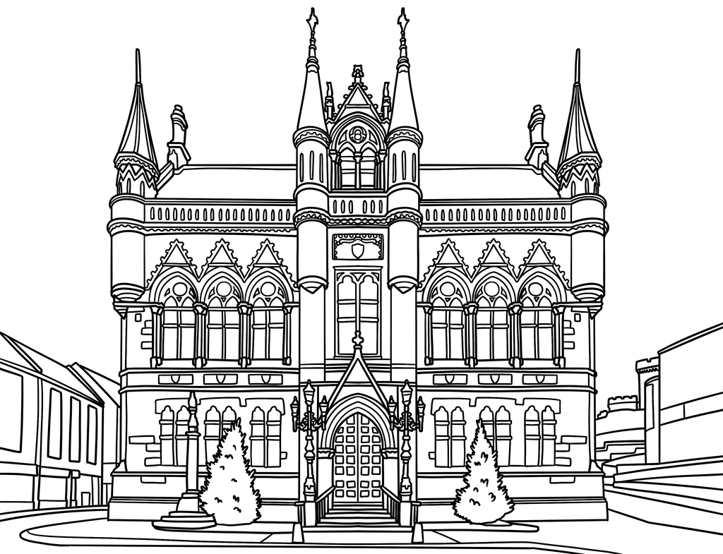 Inverness Colouring Book (A4)