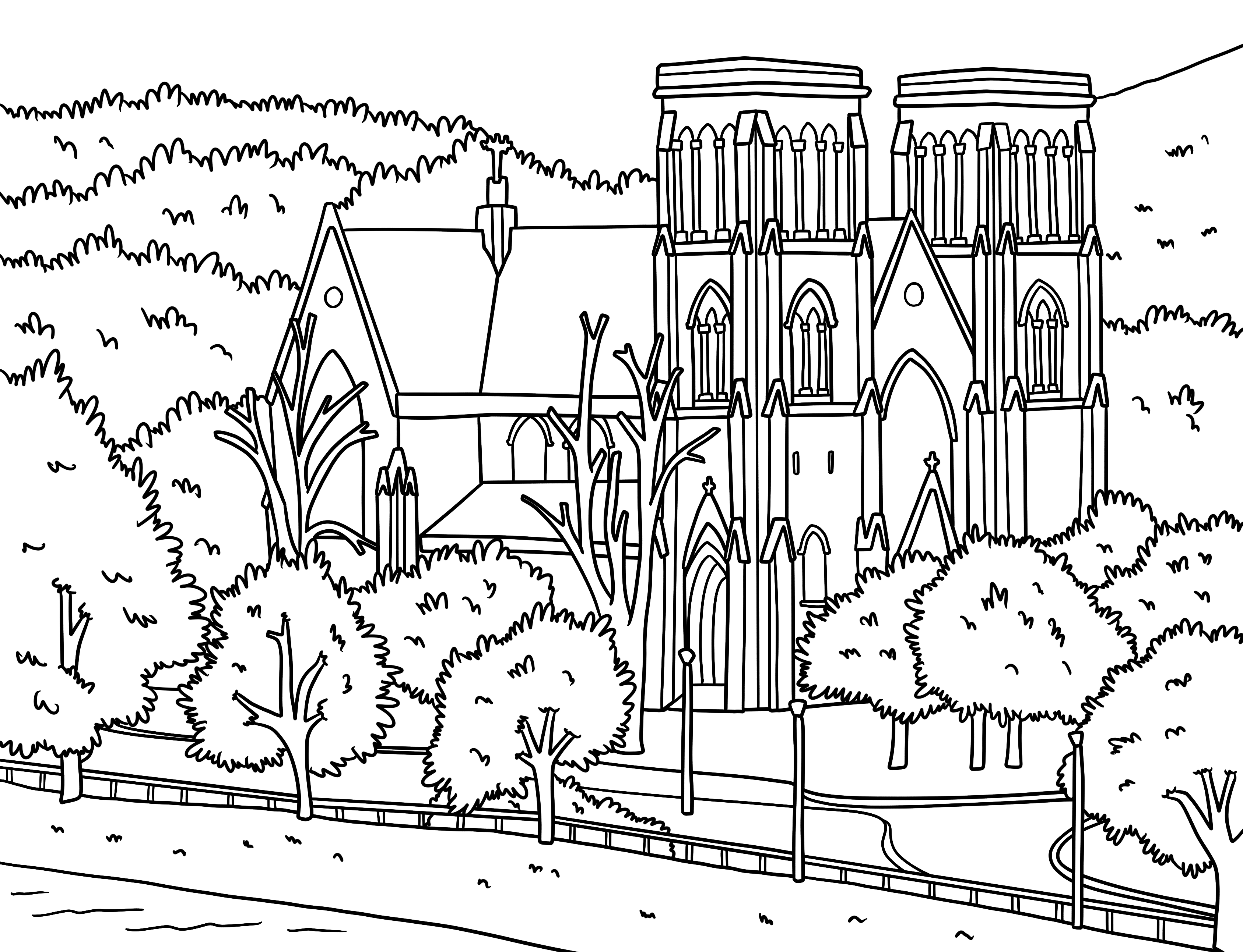 Inverness Colouring Book (A4)