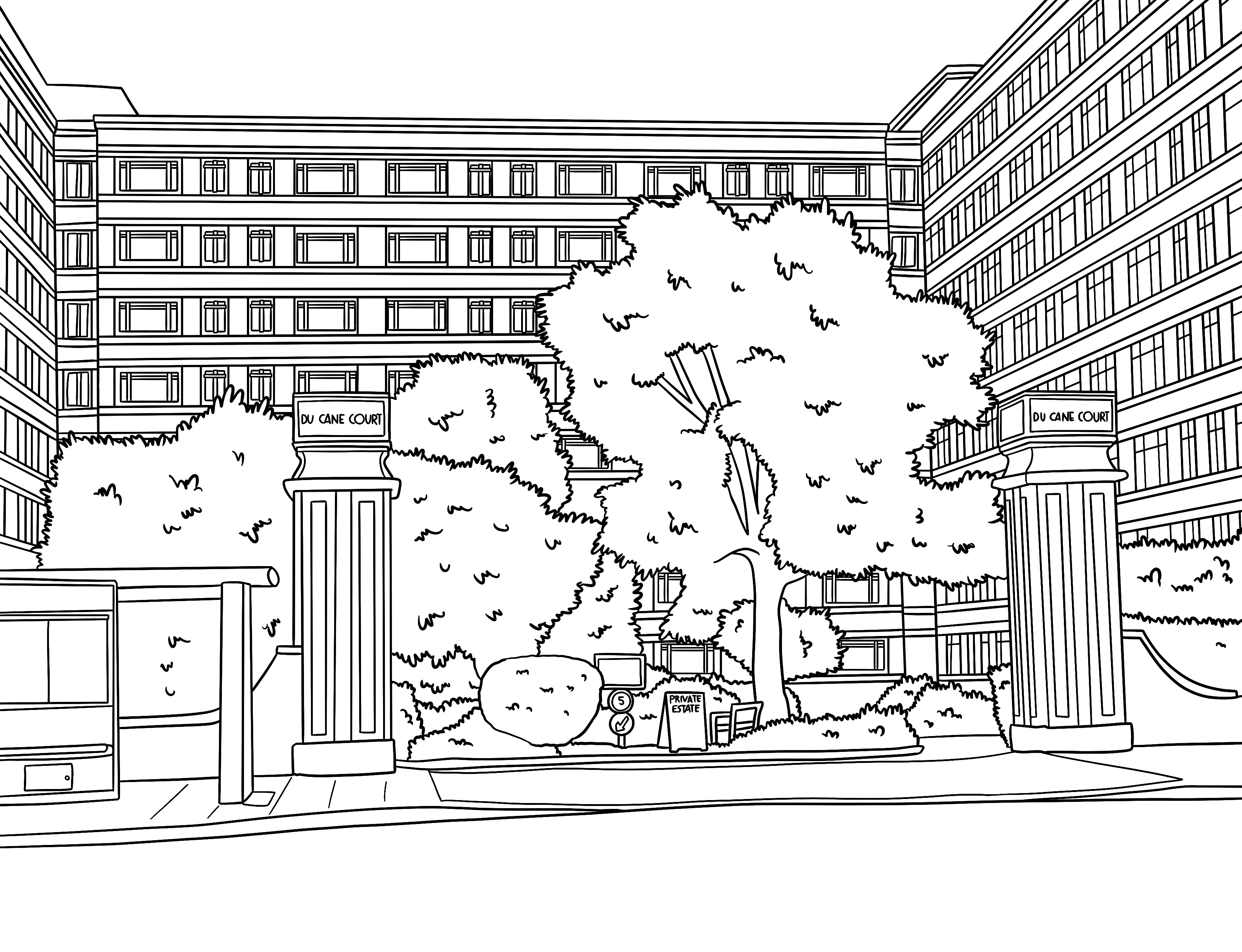 Balham Colouring Book (A4)