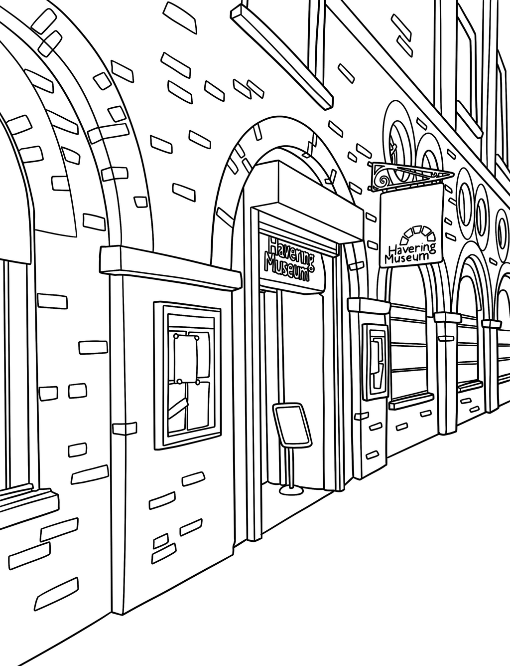 Romford Colouring Book (A4)