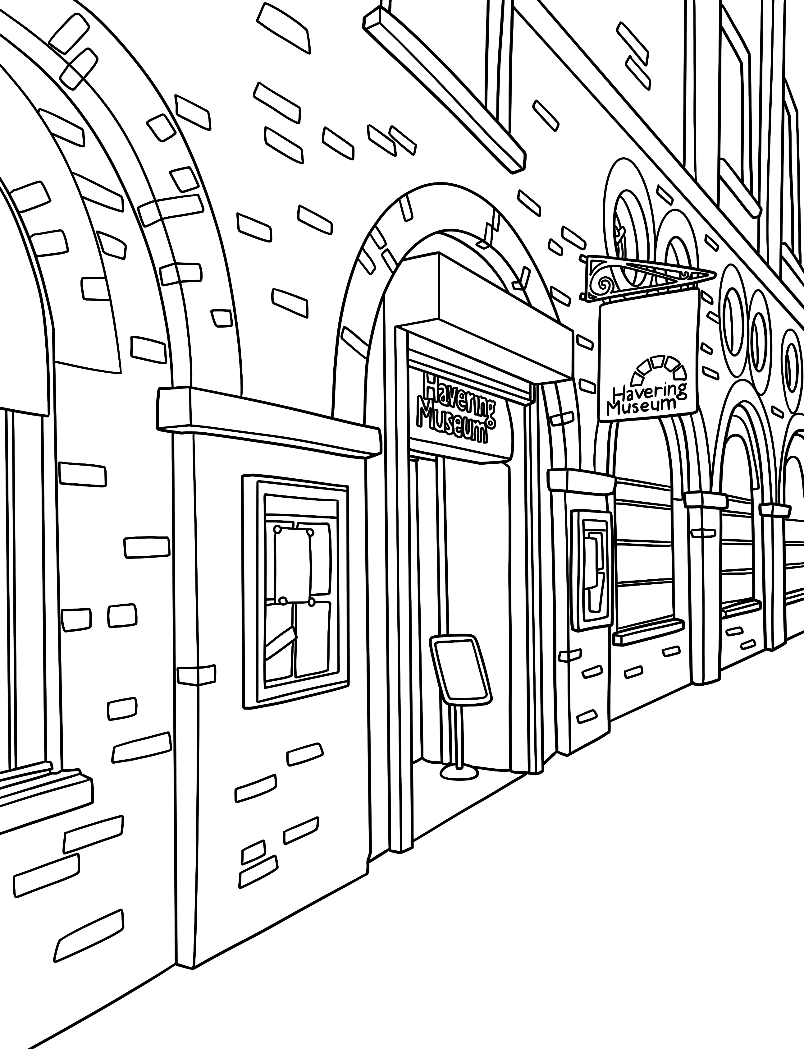 Romford Colouring Book (A4)