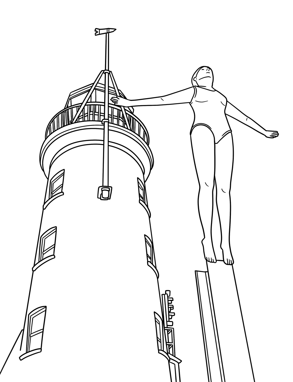 Scarborough Colouring Book (A4)