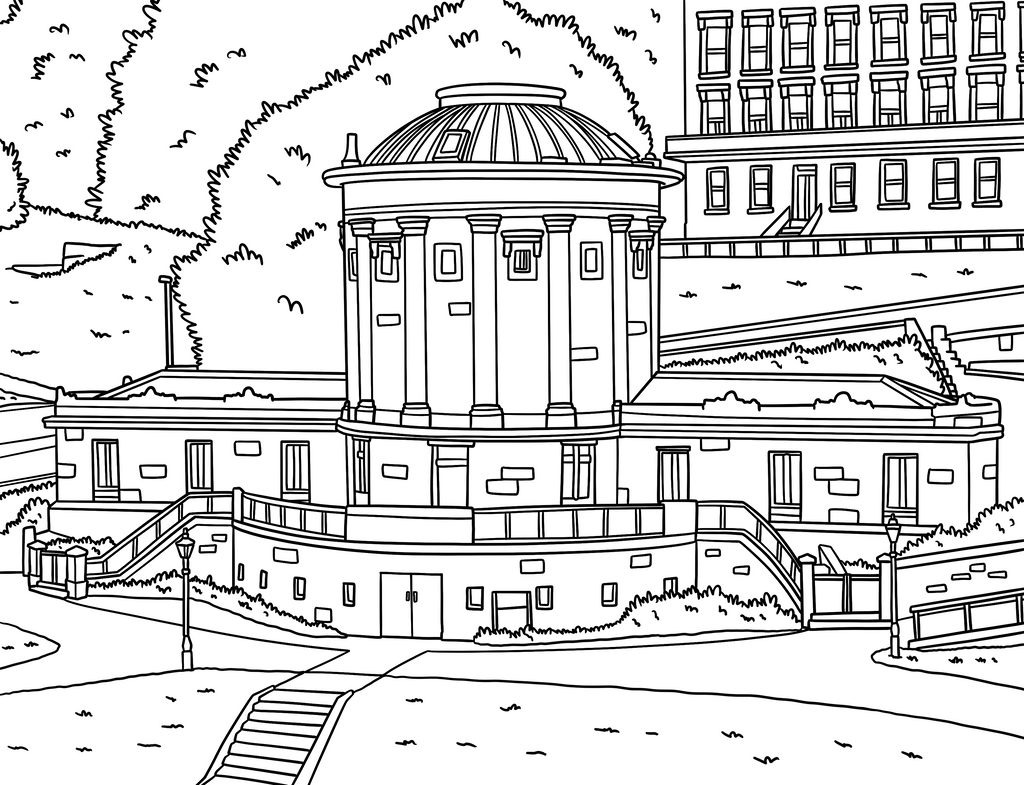 Scarborough Colouring Book (A4)