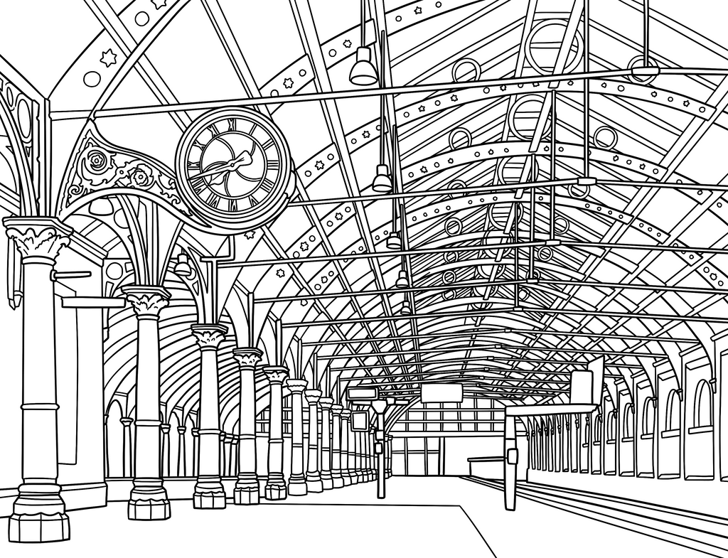Darlington Colouring Book (A4)