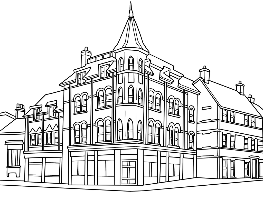 Berkhamsted Colouring Book (A4)