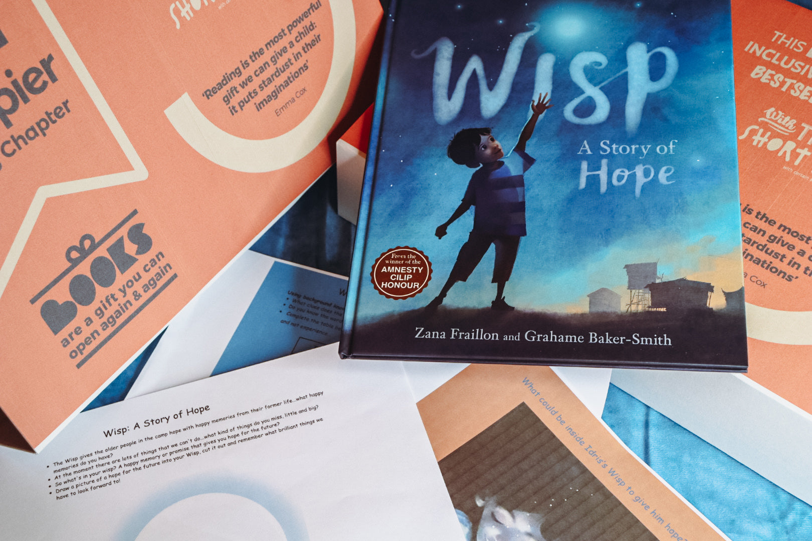 Little Literates Book Box Gift for Kids 4 - 7 years old | Christmas Gifts | Birthday Gifts | Hug in a Box for Children | Bookworm Gifts