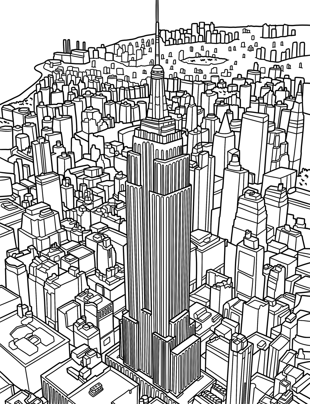 World Colouring Book (A4)