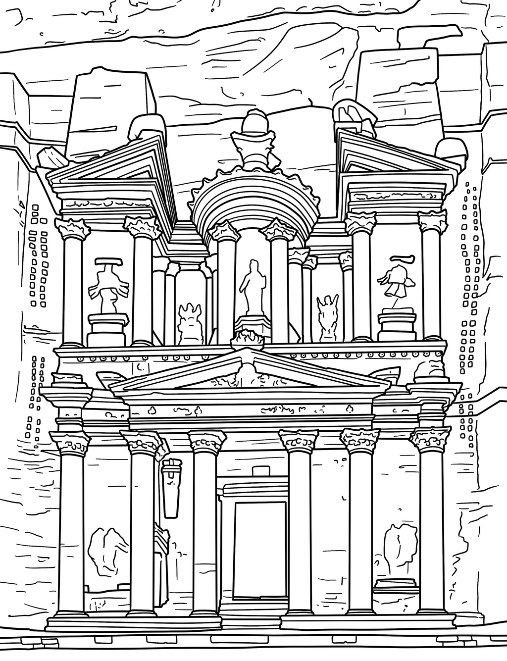 World Colouring Book (A4)